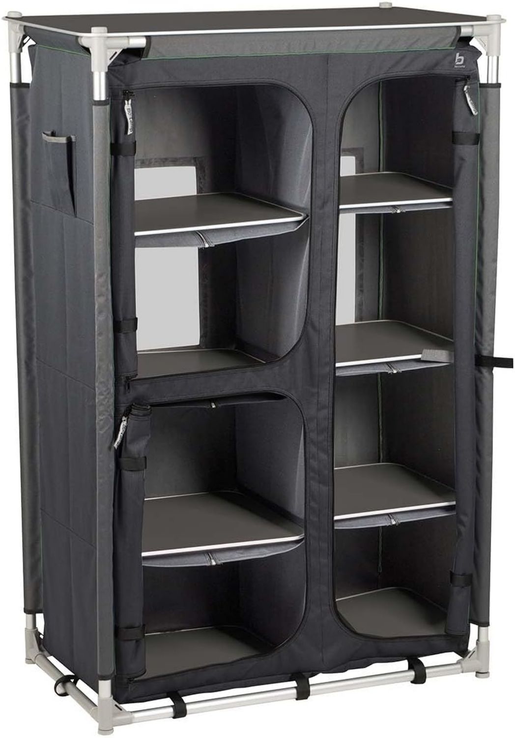 Armadio Bo Camp Deluxe 140 51 92 cm Antracite x x