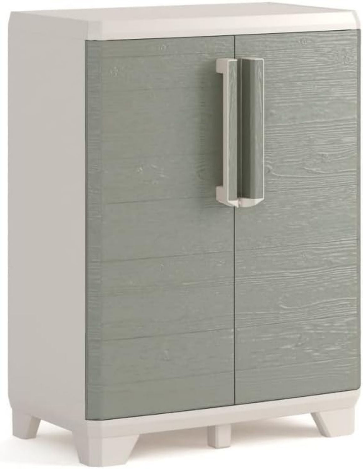 Armadio Keter Wood Grain Basso Beige Finitura Effetto 68 39 97 cm x x Legno