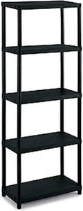 Scaffale 3060 S 5 Scaffale Modulare a 5 Ripiani da Interno Esterno. Materiale Plastica Dimensioni 60x30x174 cm