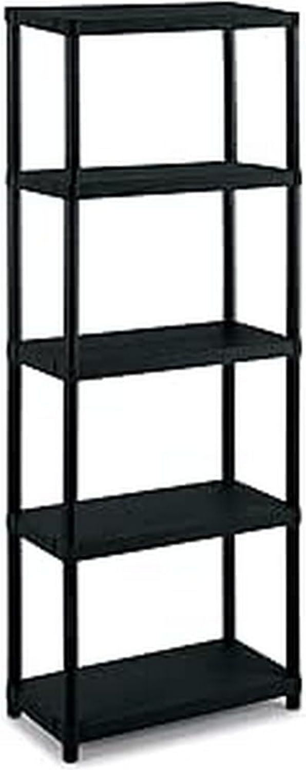 Scaffale 3060 S 5 Scaffale Modulare a 5 Ripiani da Interno Esterno. Materiale Plastica Dimensioni 60x30x174 cm