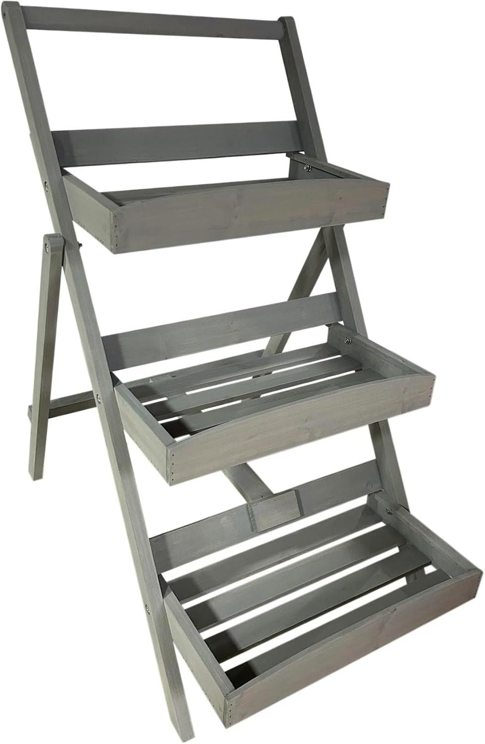 WERKA PRO Scaffale da Giardino in Legno 66 5x50 2x79 5cm